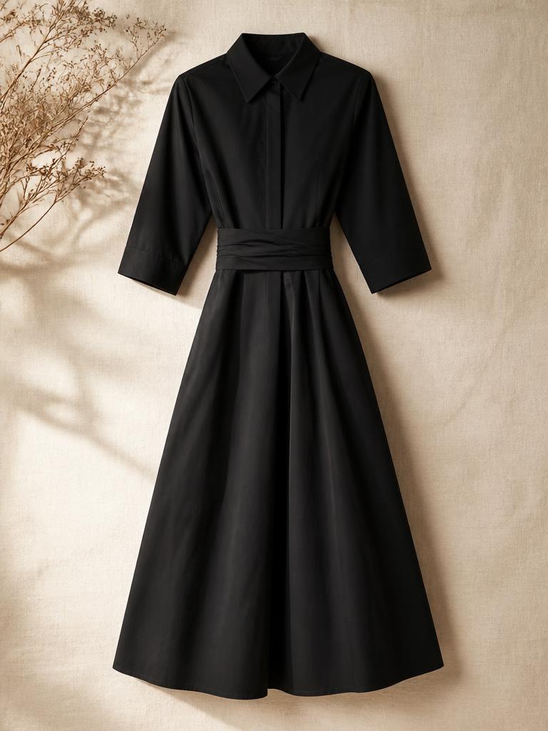 A-Line Shirtdress